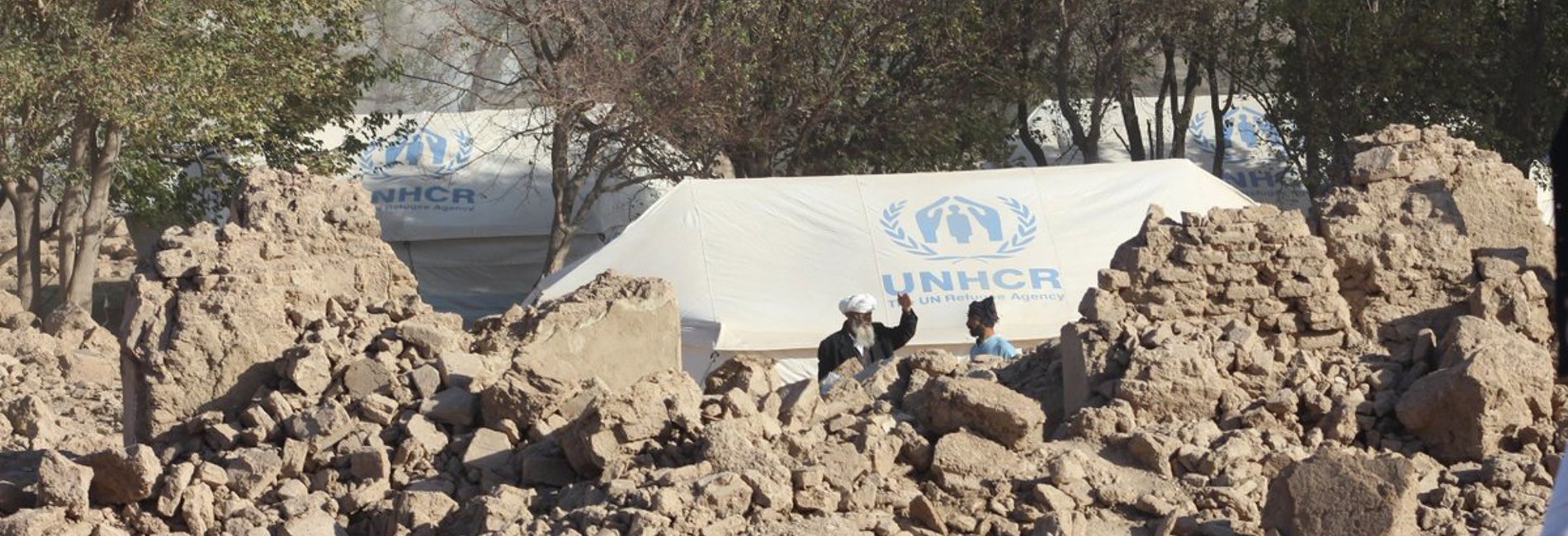Afghanistan Tents Earthquake Damage