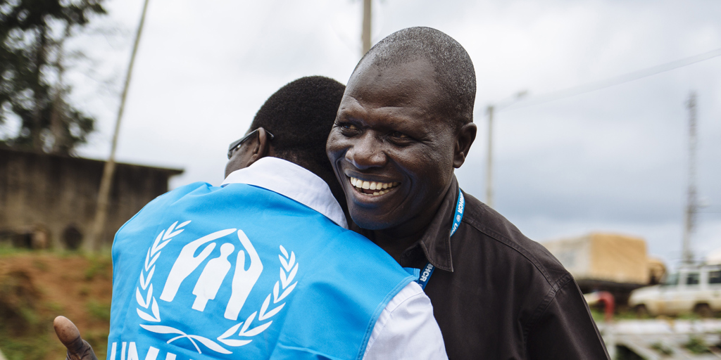Liberia. Andreas Fiadorme, The Head Of UNHCR’S Field Office In Harper, Liberia Crop