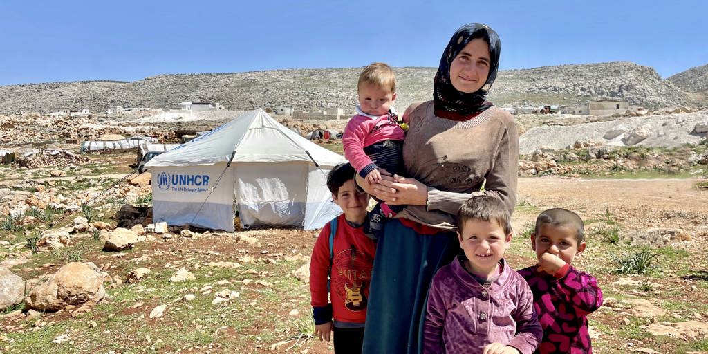 Syria. UNHCR Supports Conflict And Earthquake Displaced At Barmaya Site Min