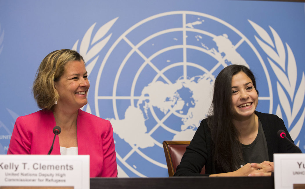 Switzerland Refugee Olympian Yusra Mardini Announced As Unhcr Goodwill Ambassador