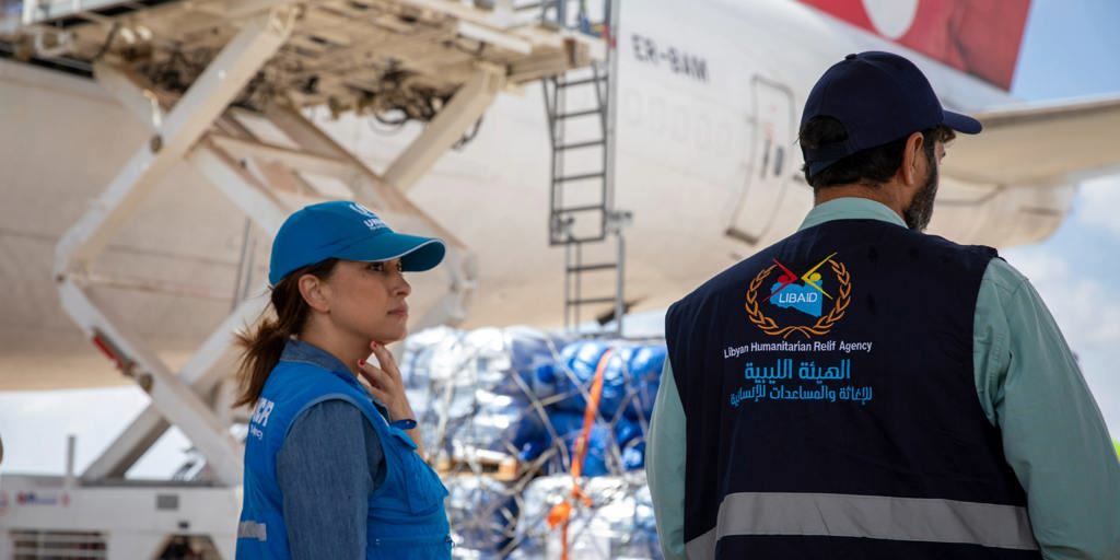 United Arab Emirates_UNHCR-airlifts-relief-items-to-Libya