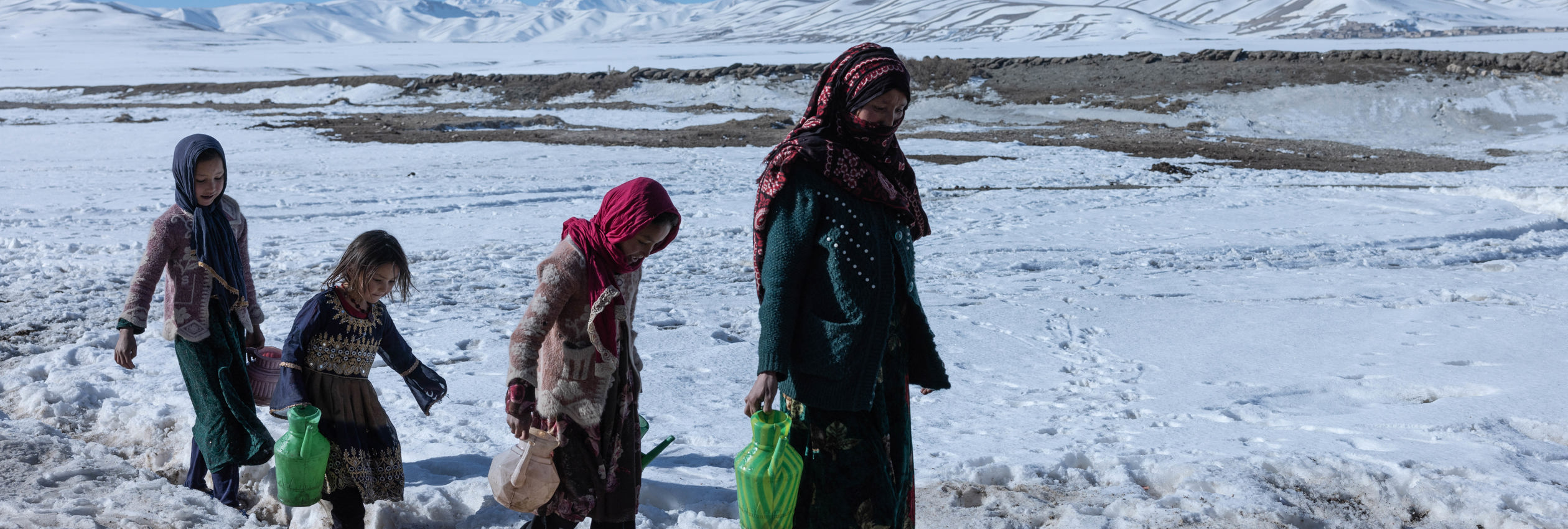 Afghanistan. Winterization In Bamyan Province