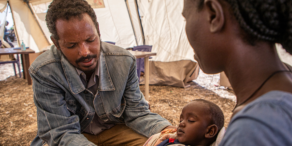 Conflict in Ethiopia has left their future uncertain. But refugees continue to show care and compassion to those around them. 