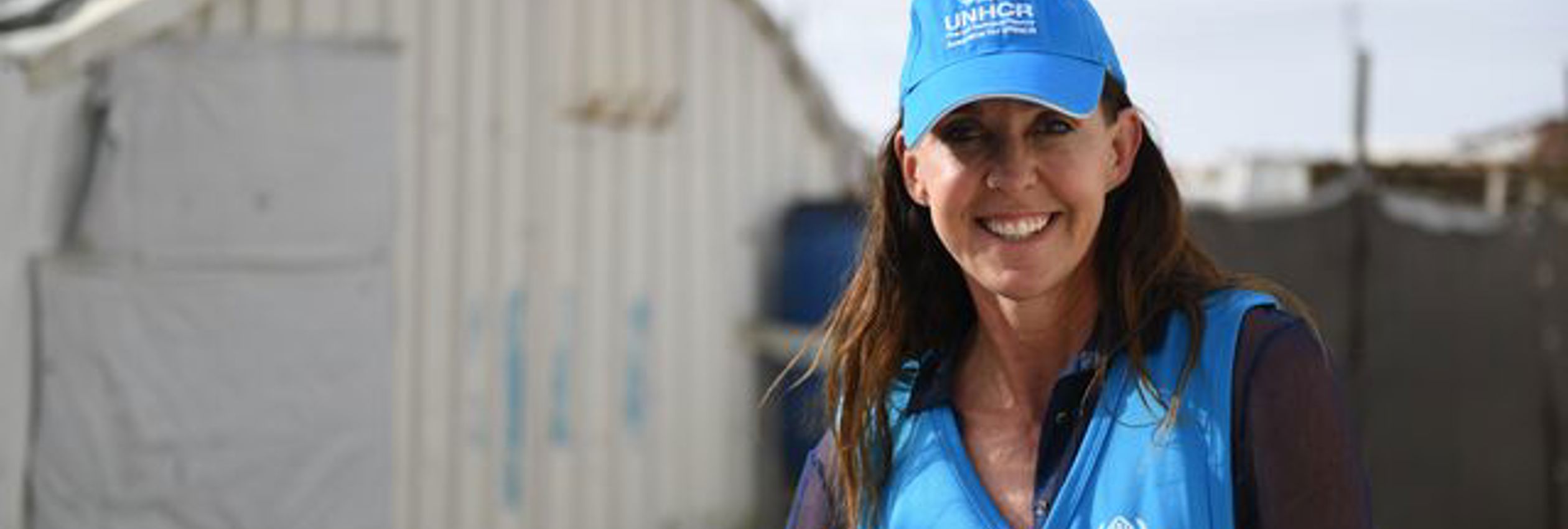 Janine Allis visits Jordan refugee camp