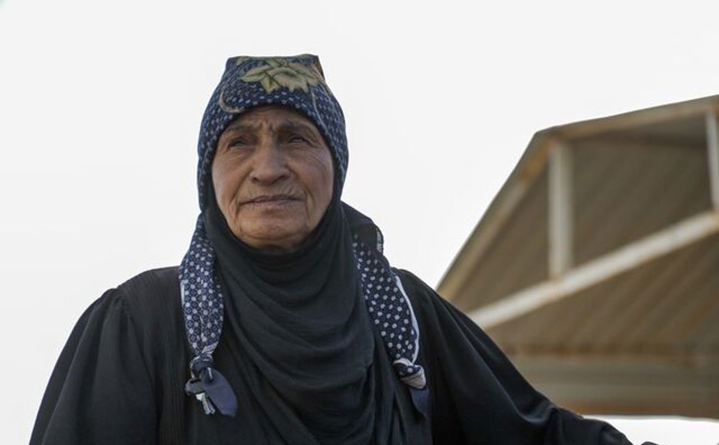 Last year, Syrian refugee Fandia received UNHCR's winter cash assistance.