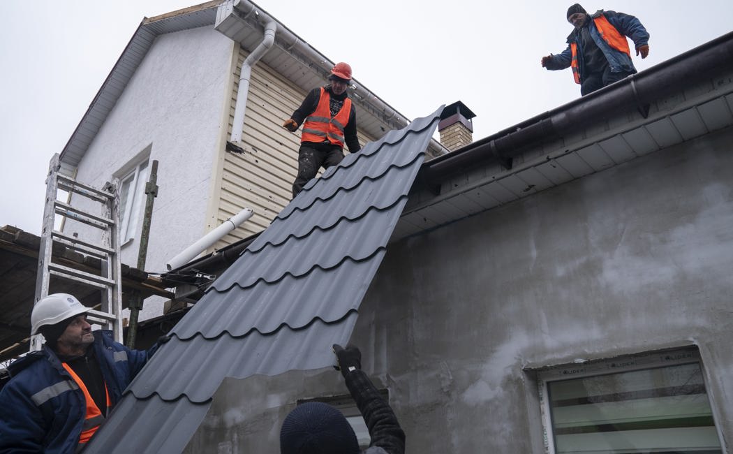 Ukraine. Homes Repairs in Borodyanka by UNHCR