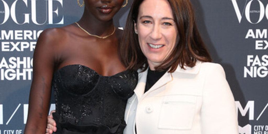 Adut akech and Kirstie Clements