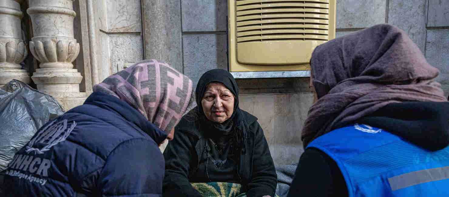 UNHCR Provides Assistance To Earthquake Affected People In Aleppo