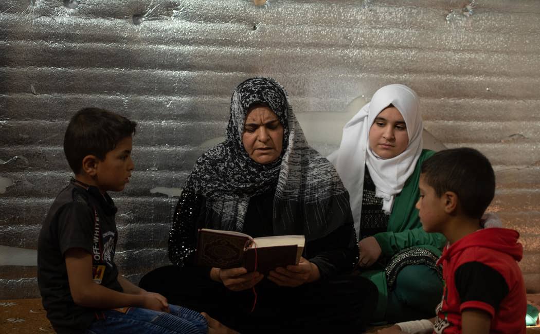 Syrian Refugees Mark Ramadan In Azraq Camp