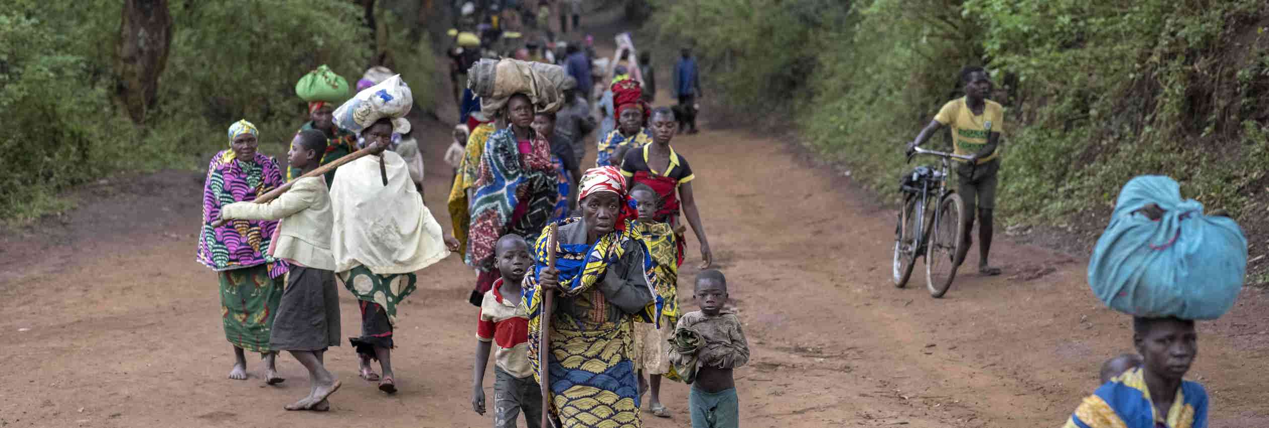 Democratic Republic Of The Congo_Idps-Walk-To Plain-Savo