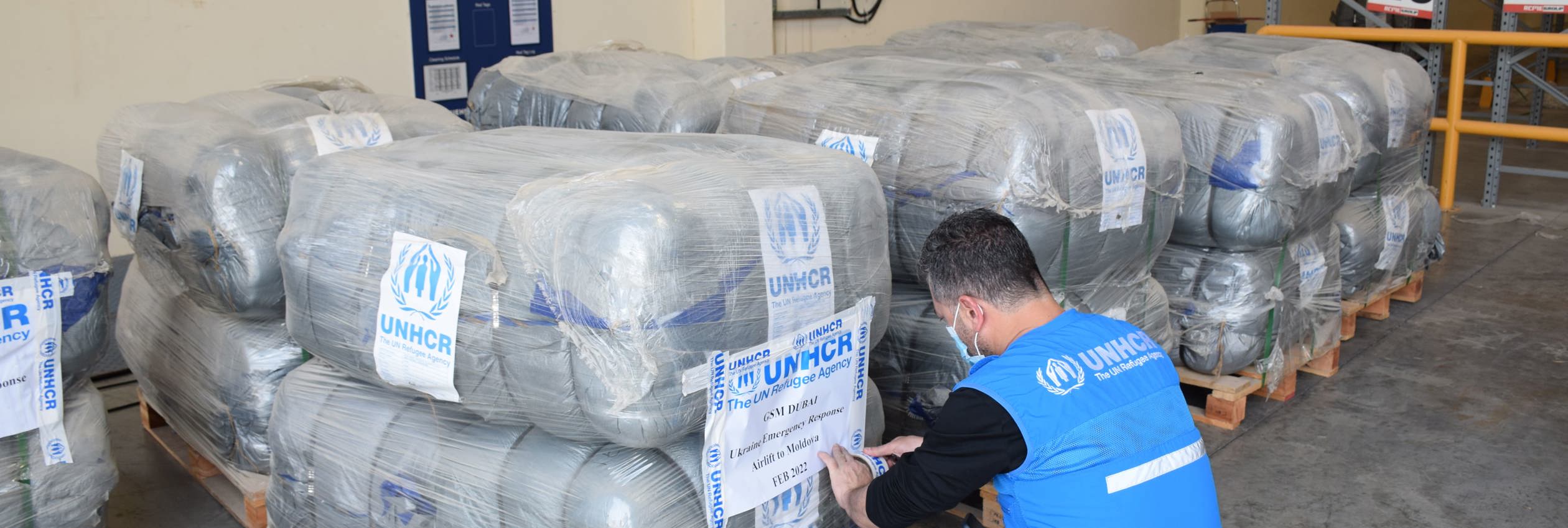 United Arab Emirates. UNHCR Prepares Emergency Aid Shipment For Ukrainian Refugees Min
